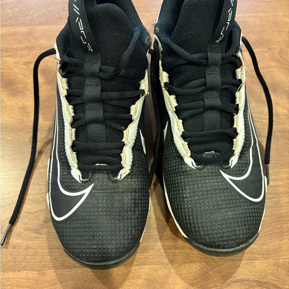 Nike Black and Gray Vapor Fast Flex DH5088 Cleats